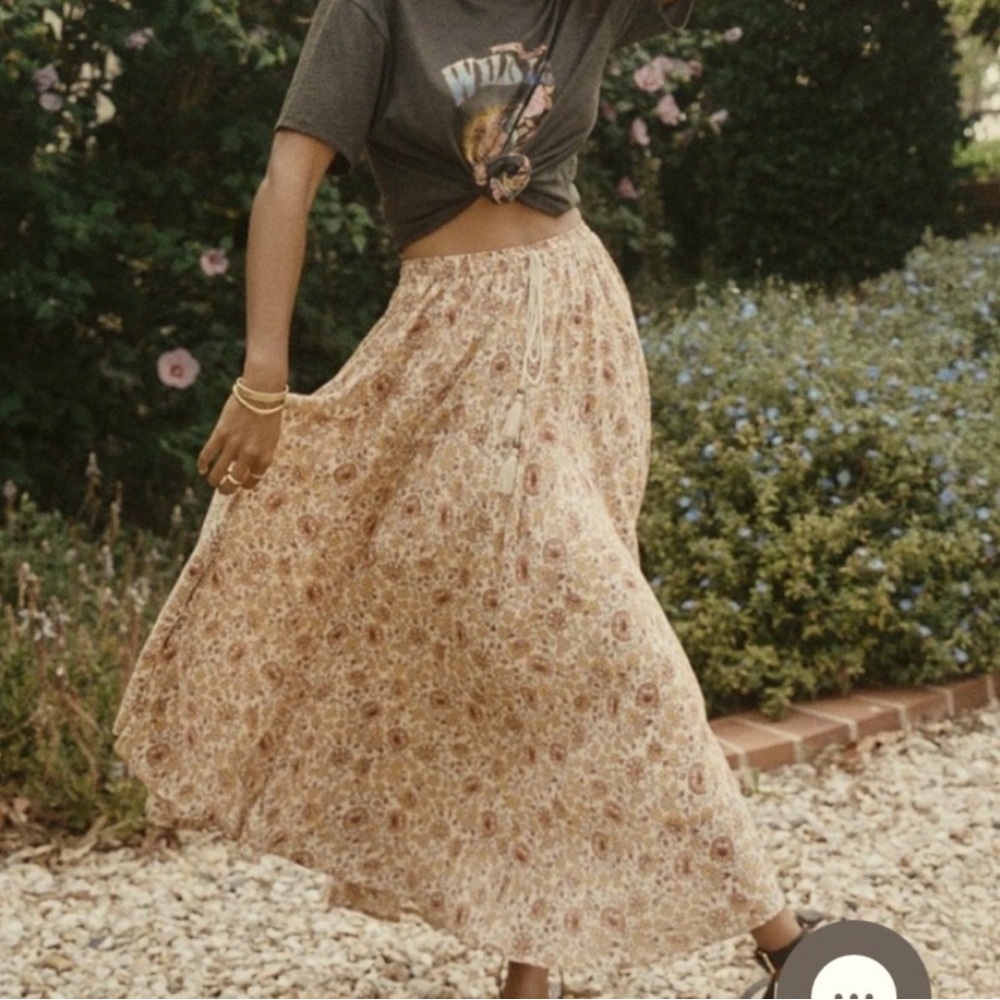 NWOT Spell Sundown Kerchief  Skirt Spice Medium